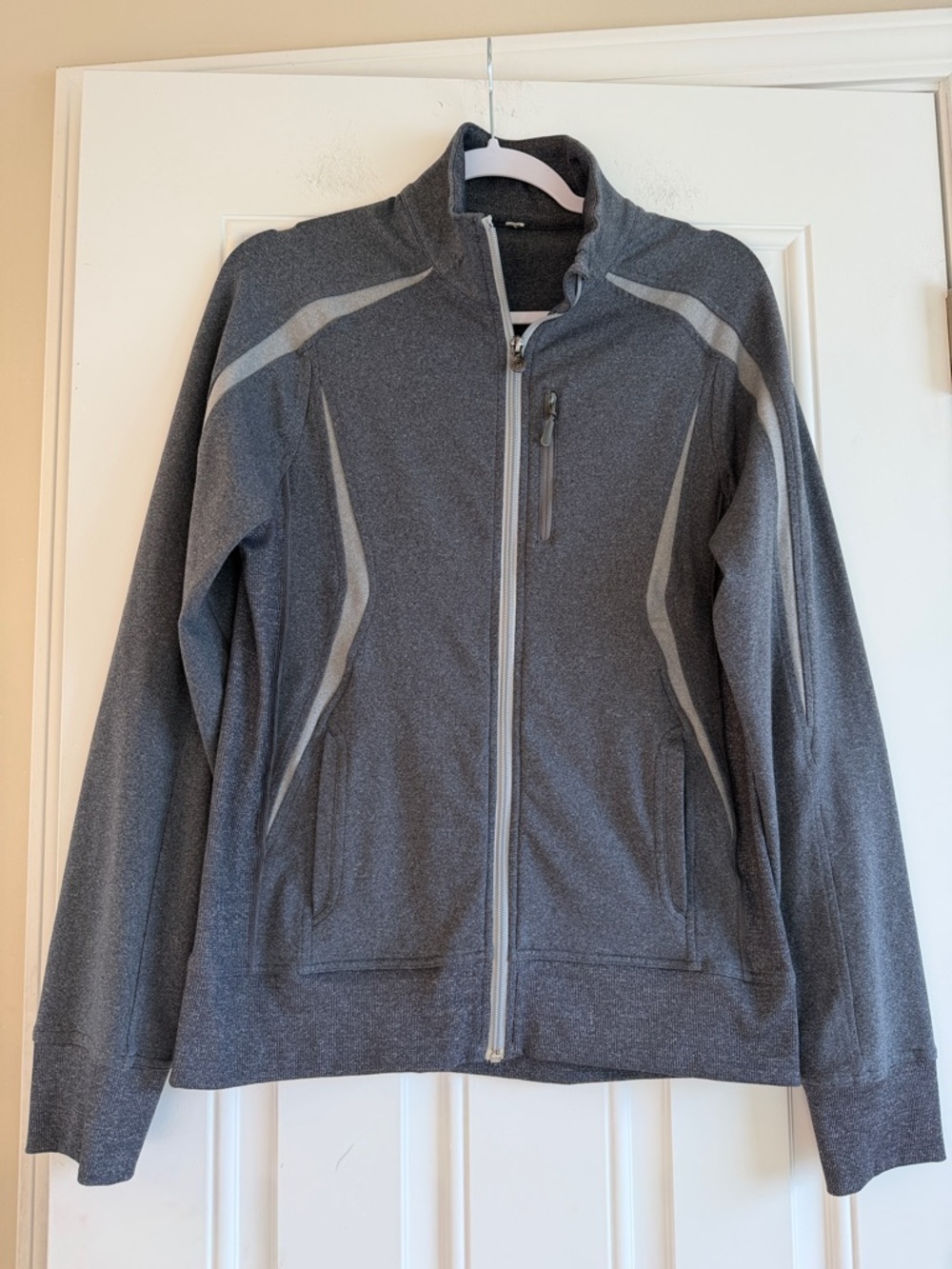 Lululemon Men’s Gray Performance Full-Zip Jacket S